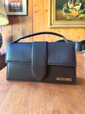 Jacquemus Le Grand Bambino Chocolate Brown Shoulder Bag Large New w/ COA