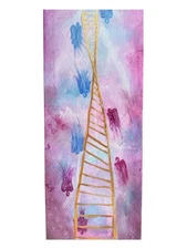 Shira Weingard- Original acrylic painting on canvas "Jacob's ladder"