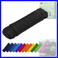 Rope 1/4 3/8 90 FT 150 FT Strong All-Purpose Utility Rope Campi...