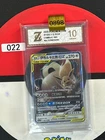 Grade10 Pokemon Chinese Eevee & Snorlax GX CSM2cC-103 RRCard Sun&Moon