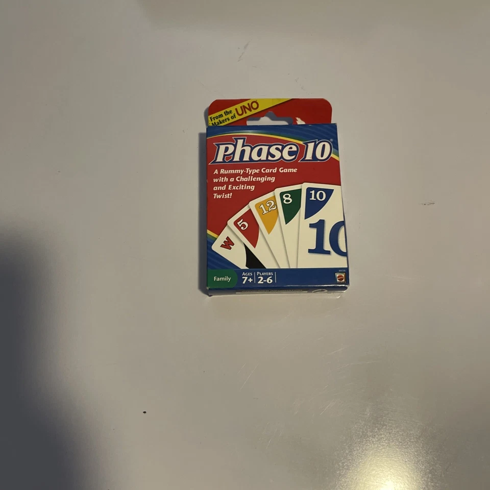 Phase 10 Card Game COMPLETE 2010 Made in USA Family Fun - Image 2 of 3