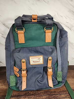 ☆~Doughnut Outdoor Adventure Backpack Green/Blue Nylon  display picture 1
