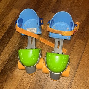 Fisher-Price Grow-with-Me 1-2-3 Roller Skates, Adjustable Size 6-12