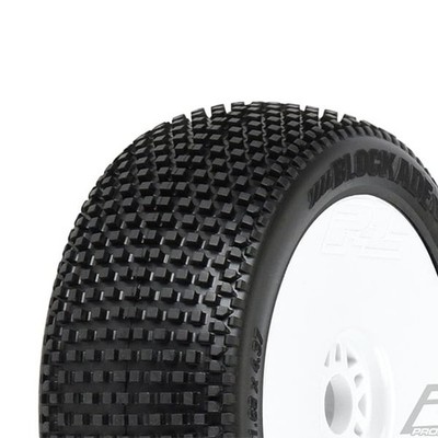 Proline Blockade S4 Premount Velocity V2 White Wheels (2)