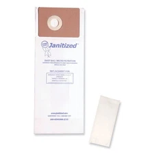 Janitized ADVU500210 Vacuum Filter Bags Designed to Fit VU500 (100/Carton) New