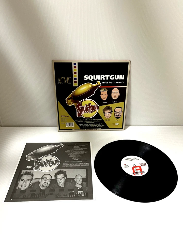 Squirtgun – Fade To Bright LP 2003 US ORIG NOFX GREEN DAY RANCID OPERATION IVY - Image 2 of 2