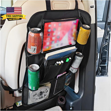 Car Seat Back Organizer Auto Multi-pockets Backseat Storage Bag With Tablet Hol