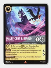 Maleficent Diablo - Evil Incarnate 13 63/207 Lorcana TCG NM