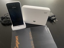 Siemens Gigaset SL910A mit Anrufbeantworter   ( Weiß )