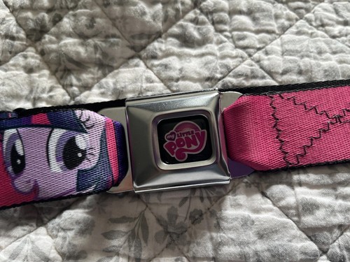BUCKLE DOWN My Little Pony MLP Adjustable Belt Up To 44" Seatbelt Style 