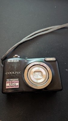 Nikon COOLPIX L27 16.1MP Compact Digital Camera - Black tested
