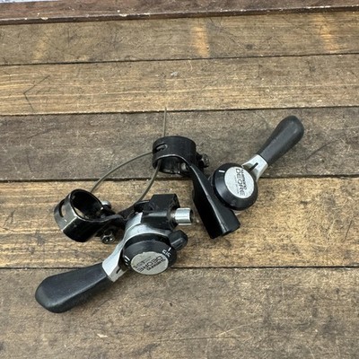 Vintage Shimano Deore SL-MT60 6 Speed SIS MTB Thumb Shifters 1