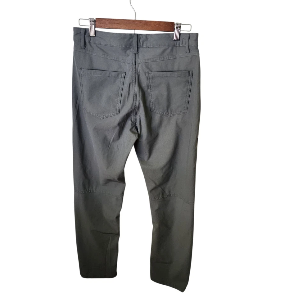Pantalones Hudson & Barrow 30x30 Gris Performance Tech Elastizados Flex Informales Ajustados Foto 4 de 4