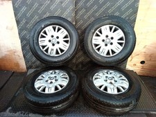PEUGEOT BOXER MK3 2014-2020 SET OF ALLOY WHEELS + TYRES 15 INCH 1374084080 VS277