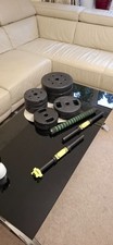 6 in 1 Adjustable Dumbbell, Kettlebell, Barbell, EZ Set 30KG