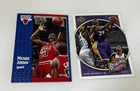 Michael Jordan And Kobe Bryant Teamates In This 2 Card Lot!!