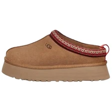 UGG Tazz Abrasion Resistant Closed Toe Slippers Women's Brown - 1174471-CHE