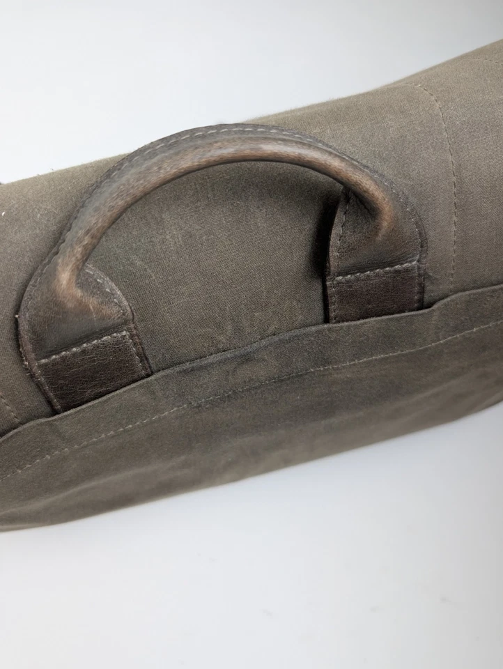 Bolso Mensajero ONA Union Street Camera Cuero Lona Encerada Foto 4 de 4