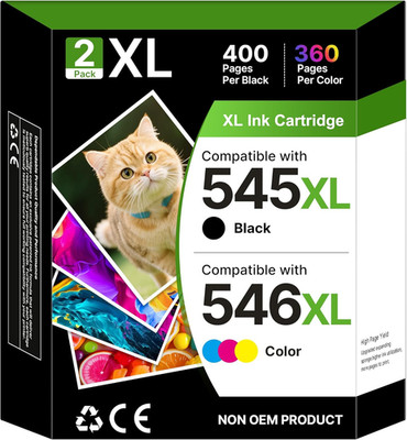545XL 546 XL Ersatz für Canon 545 546 Tintenpatronen XL für Druckertinte Auto