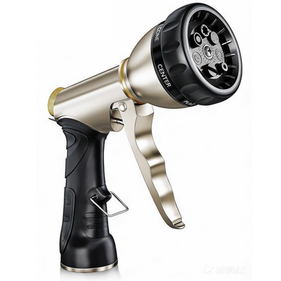 #ad ARXIVE Garden Hose NozzleHeavy Duty High Pressure Hand Sprayer100% Metal Wa... $35.06