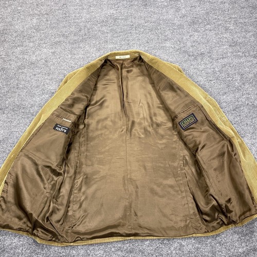 Chaps Ralph Lauren Płaszcz sportowy Męski 44R Jasnobrązowy Sztruks Made in Canada 3 guziki - Zdjęcie 5 z 17