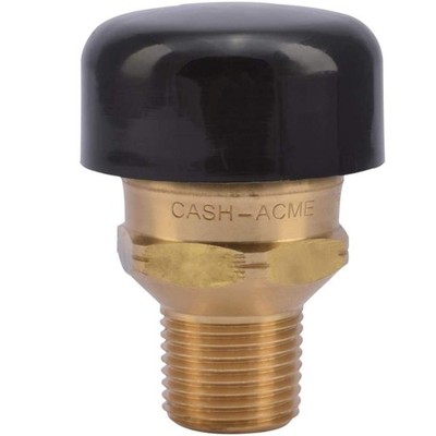Cash Acme 1/2 Inch RV VR20 Vacuum Relief Valve Vent with Dust Cover, Bronze,