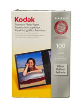 Kodak Premium Photo Paper 4x6 Instant Dry 100 Sheets Gloss NEW Sealed