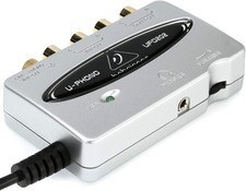 U-PHONE UFO202 Interfaccia audiofila USB/Audio con preamplificatore phono integrato per scavo