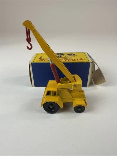 Matchbox Lesney #11 Jumbo Crane- Mint w/Original Box