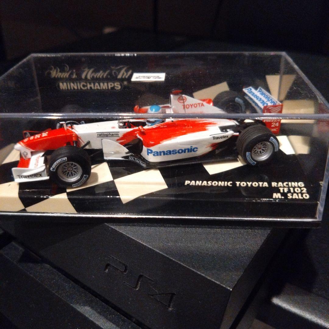 ミニチャンプスPanasonic TOYOTARacingTF102ミカ・サロ Minichamps 1/43 Panasonic Toyota Racing TF102 Mika Salo Mini