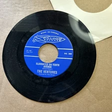 The Ventures Slaughter On 10Th Ave./Rap city  Dolton Records 45 Tenth Avenue