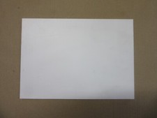 HPL Platte 10mm Interior B2 UCC 237 weiss matt DIN A4 297 x 210mm GetaLit®