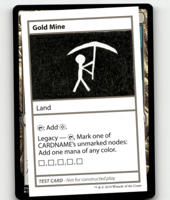 MTG - Gold Mine (No PW Symbol) - Mystery Booster: Convention Ed.