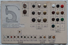 Campionario Cartella Tabella Antica Merceria Torchietto Automatici Occhielli