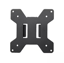 Steel VESA Bracket 75x75 and 100x100 Mounting for Computer Monitor, Black