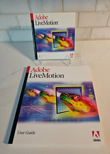 Adobe Live Motion Software 2000 for Windows Macintosh w/ Serial Number Book