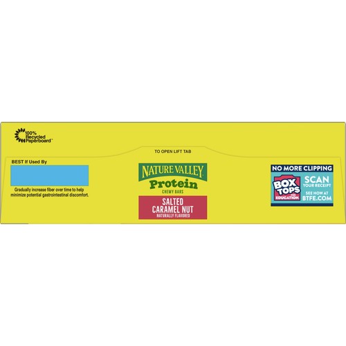 Nature Valley Protein Granola Bars Salted Caramel Nut Snack Bars 15 Ct 21.3 OZ - Picture 7 of 8