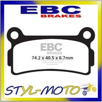 FA164 BeläGe Organisch Aramid Hinten EBC Beta 125 Zero 1992