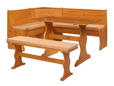 Linon Chelsea Wood Seat Cushion Set - 4 Pieces, Beige (I)