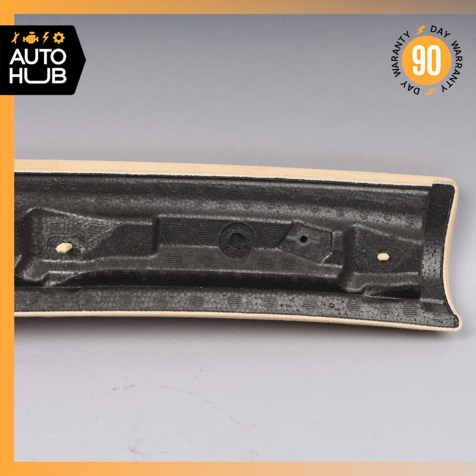 03-13 Maserati Quattroporte S Front Left Interior Trim Panel A Pillar Suede OEM