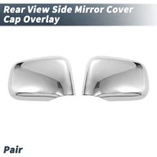 Pair Rearview Mirror Cover Overlay Chrome Plated for Honda CRV CR-V 1992-2001
