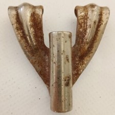 Ludwig 1 Tension-Rod-Claws Nickel Marching Bass/Tom/Snare Drum Vintage 50s WFL F