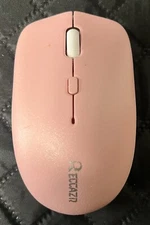 RECCAZR Wireless Mouse - Pink - Quiet
