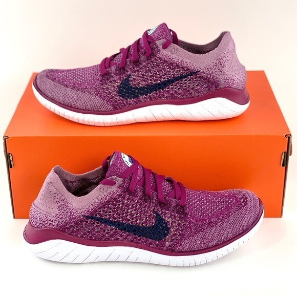 Nike Free RN Flyknit 2018 Raspberry Women's Sneakers Running