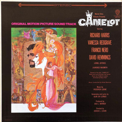 LP Lerner & Loewe / Vanessa Redgrave , Richard Harris Camelot (Original Motion