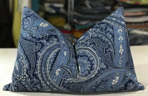 Decoración para el Hogar Collarín Ralph Lauren Paisley Almohadas