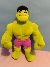 Marvel Characters THE INCREDIBLE HULK 9.5  Plush 2003 Avengers