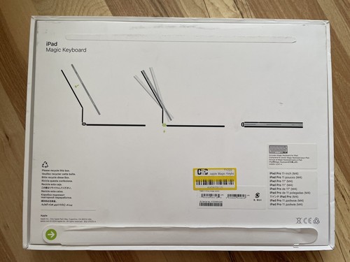 Apple iPad Magic Keyboard for iPad Pro 11 inch (M4) Black - New Open Box - Picture 2 of 3