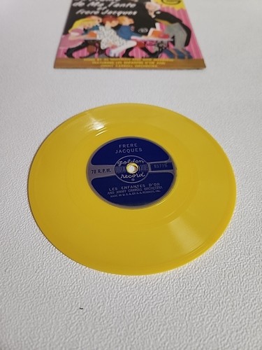 Golden Record 78 RPM La Plume de Ma Tante et Frere Jacques Hoffman & Manning - Picture 7 of 10