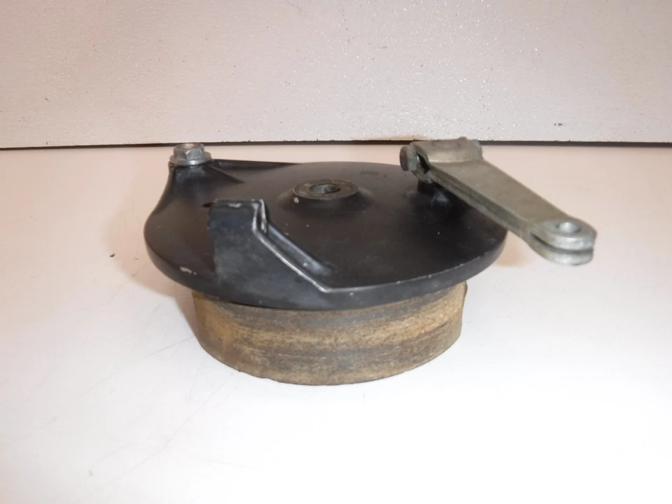 Kawasaki kdx175 1980 freno delantero placa de tambor montaje de zapatas Foto 4 de 4